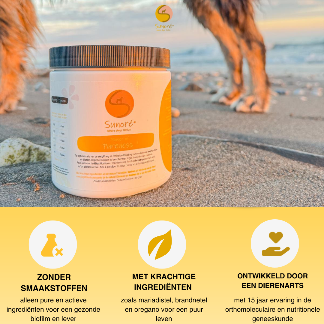 Power of Pureness - leverondersteuning en gezonde biofilm voor honden - Afbeelding 2